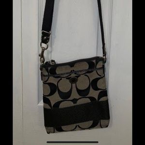 Coach cross body purse